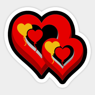 Love Hearts Sticker